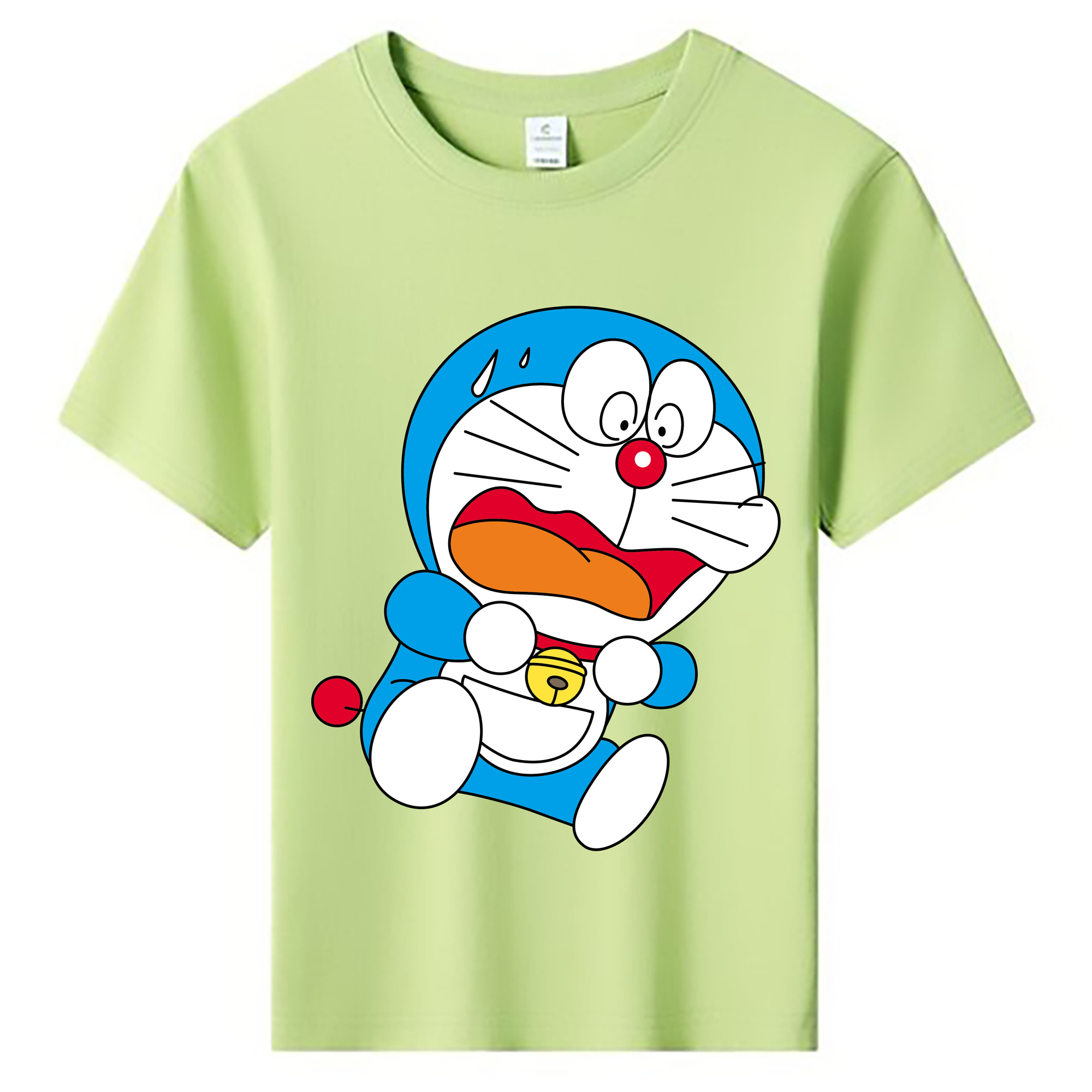 （画像用） ドラえもん Doraemon 綿100％キッズTシャツ（フロントプリント）
